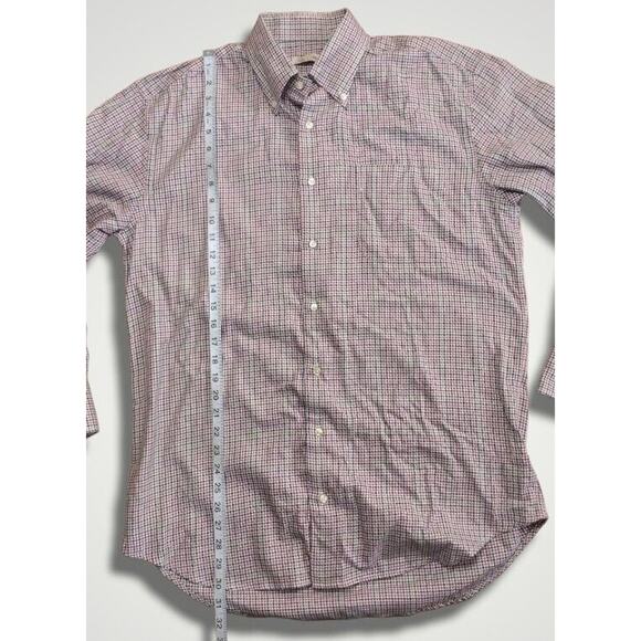 Peter Millar Multicolor Houndstooth Button Down Shirt Size Medium - Picture 7 of 8